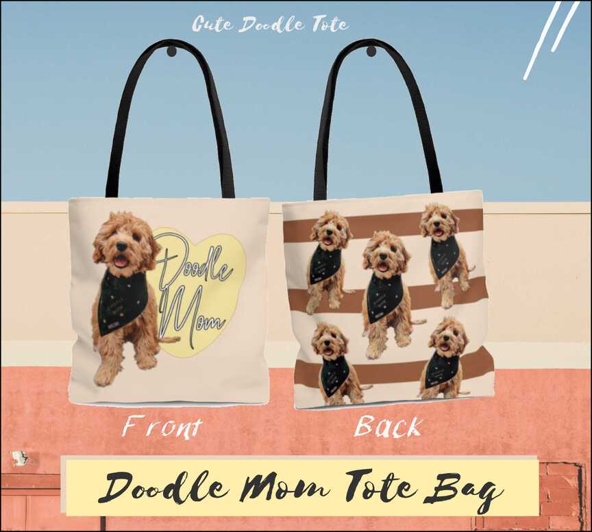Doodle Mom Tote Bag