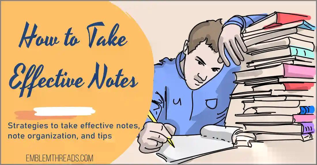 How to take effective notes